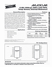 DataSheet MAX1227 pdf